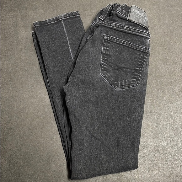 Altered Distressed Levi’s Black Jeans - Picture 2 of 9